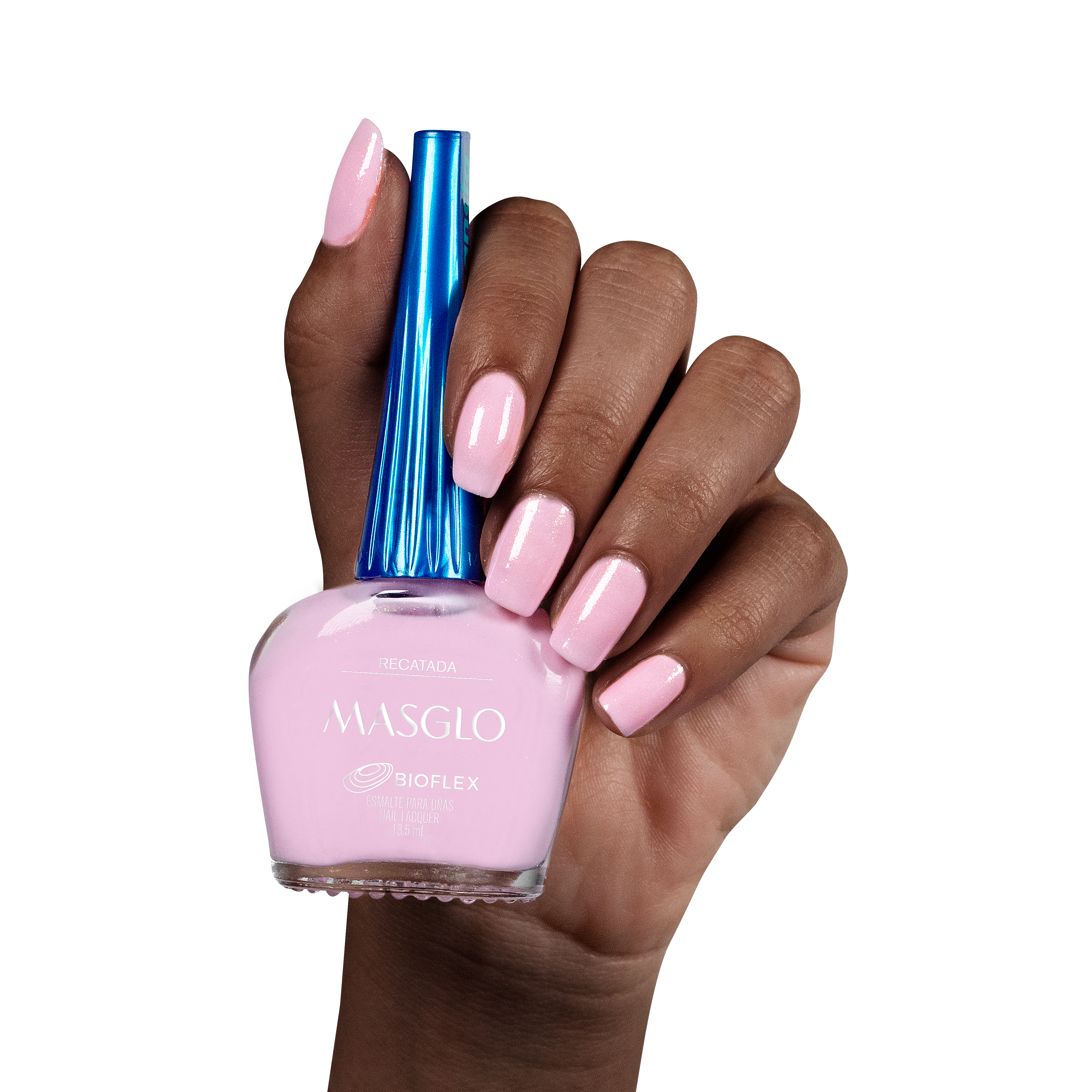 RECATADA - ESMALTE TRADICIONAL CREMOSO MASGLO 13,5 ML - GAMA ROSADO