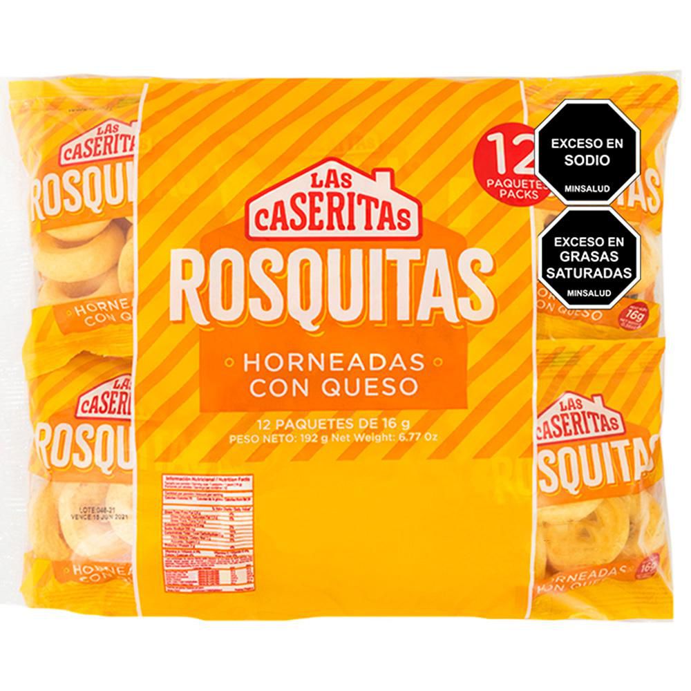 Rosquitas horneadas con queso x 12 unidades Las caseritas
