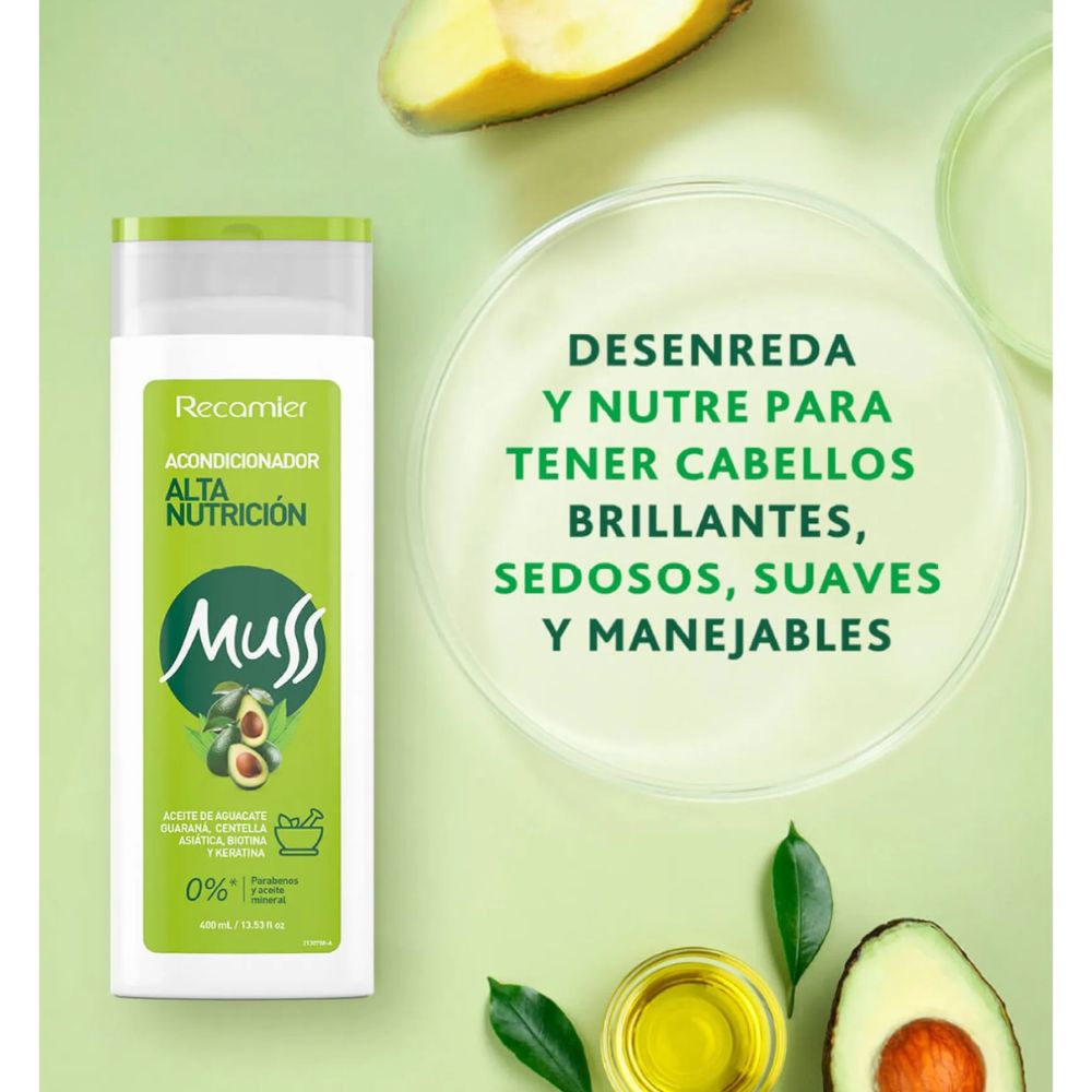 Muss Acondicionador Alta Nutricion 400ml