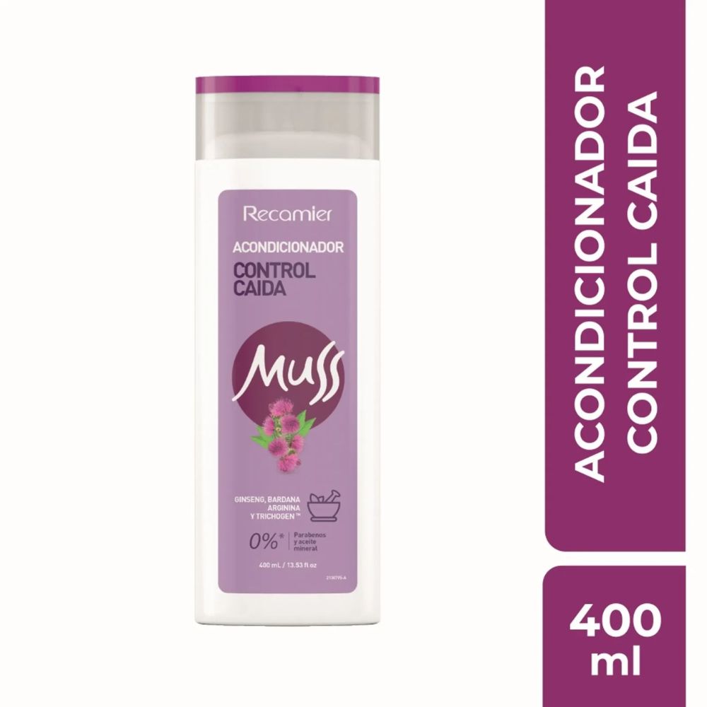 Muss Acondicionador Control Caída 400ml