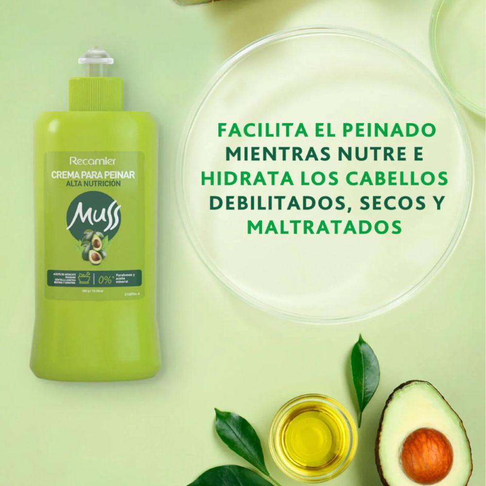 Muss Crema para Peinar Alta Nutricion 300gr