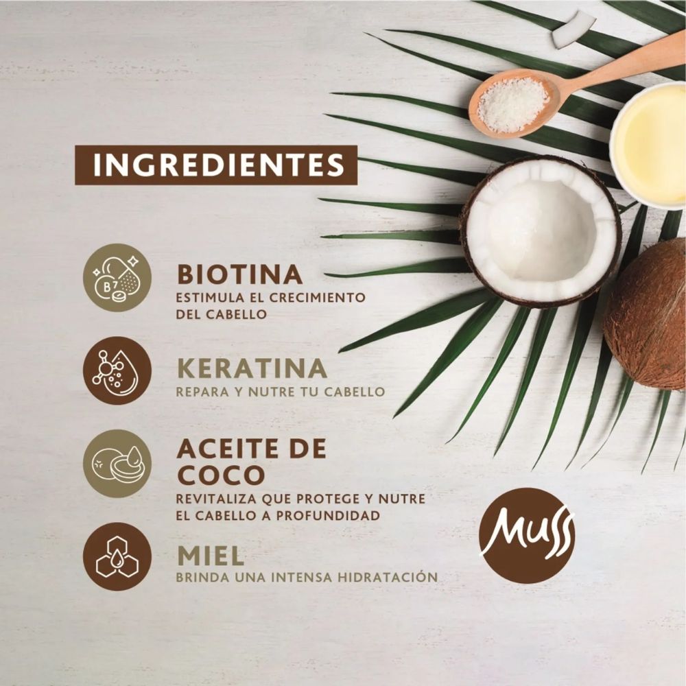 Muss Shampoo Hidratación Intensa 400ml