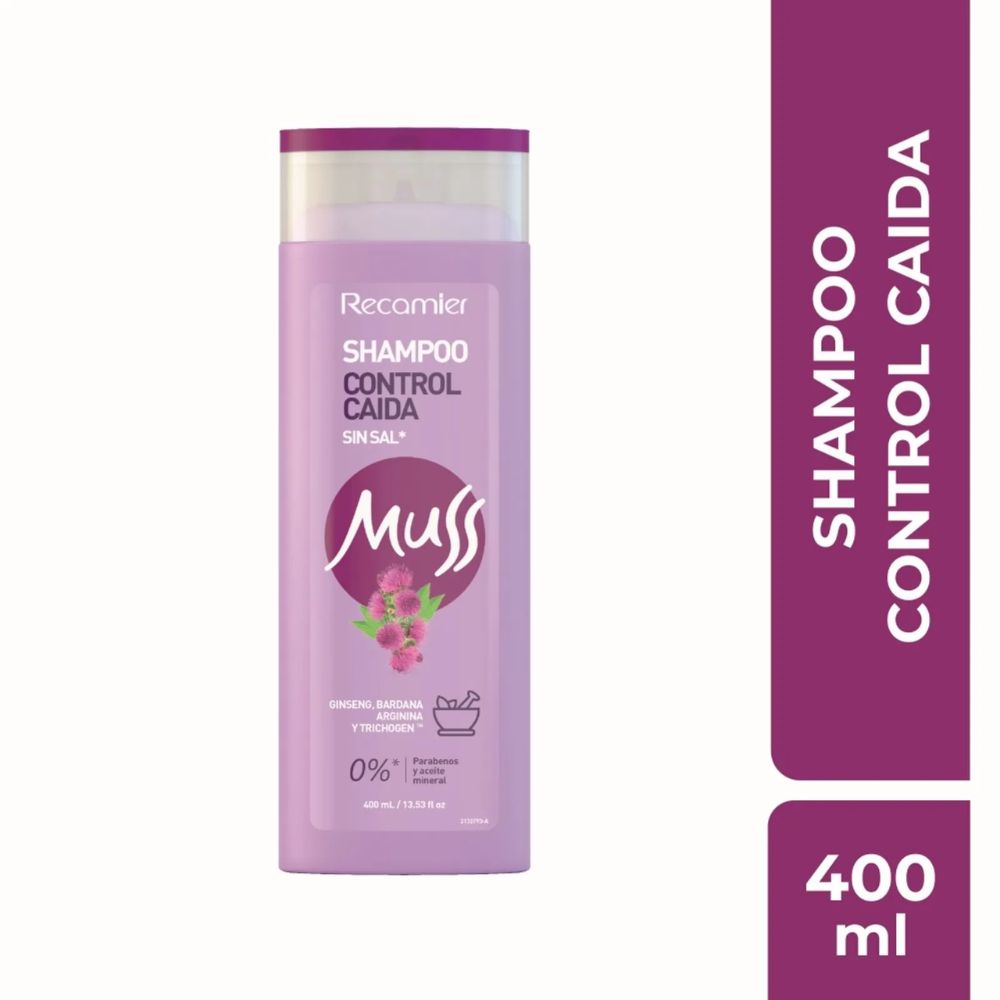 Muss Shampoo Control Caída 400ml