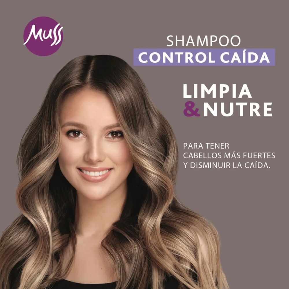 Muss Shampoo Control Caída 400ml