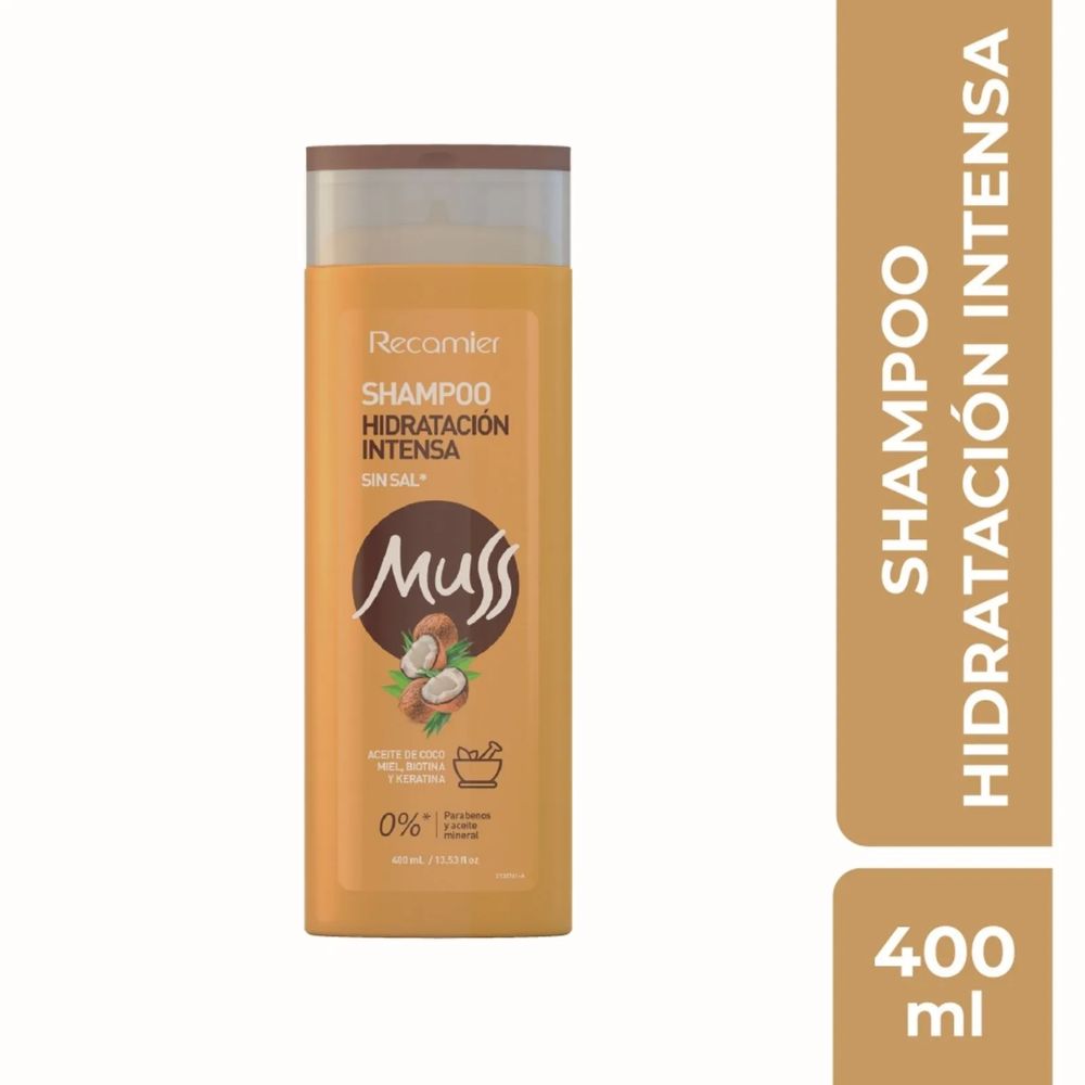 Muss Shampoo Hidratación Intensa 400ml