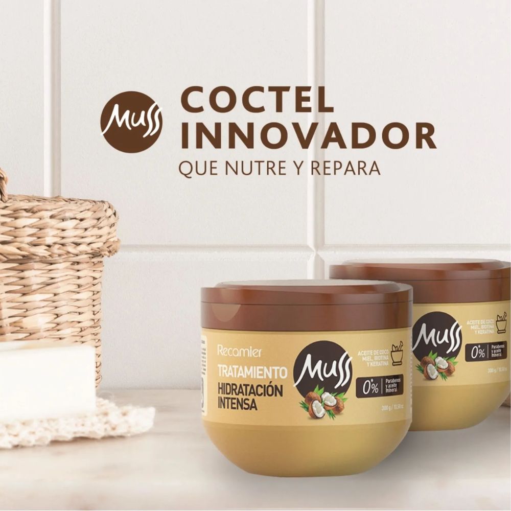 Muss Tratamiento Hidratación Intensa x 300gr