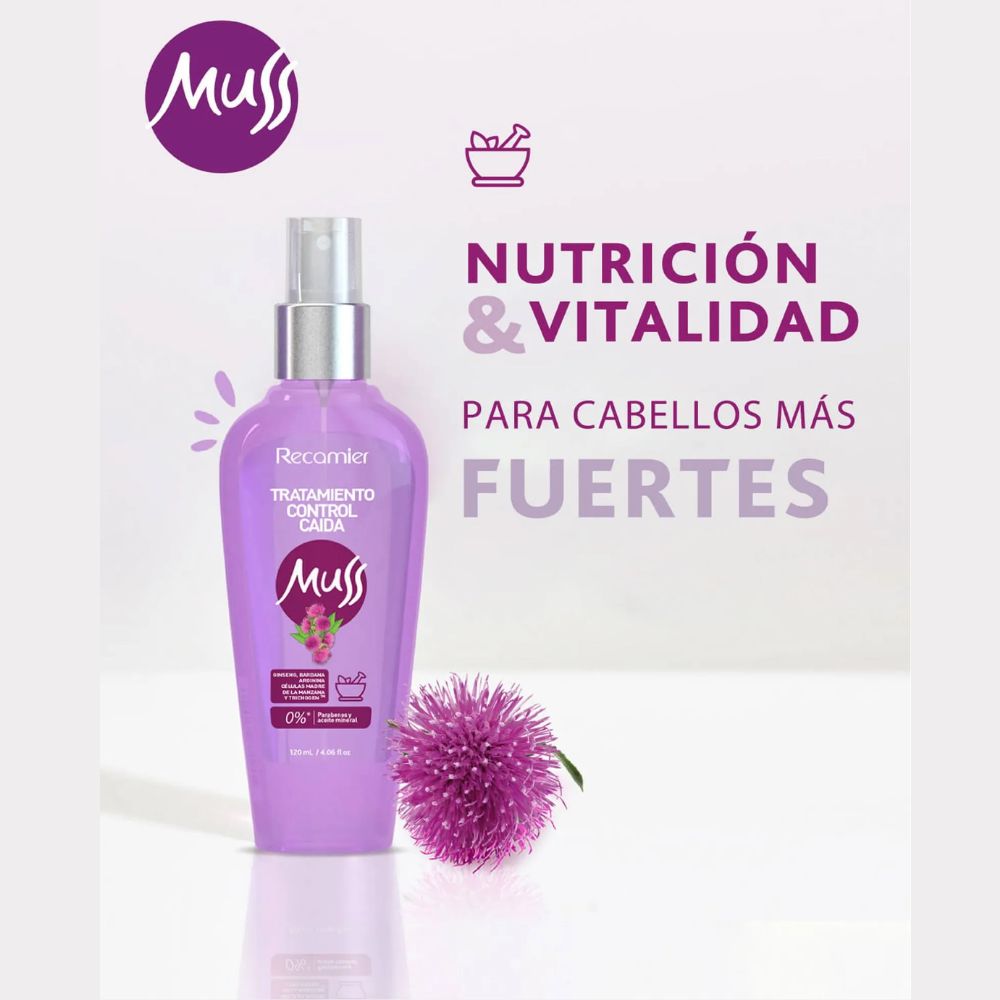 Muss Tratamiento Control Caida 120ml