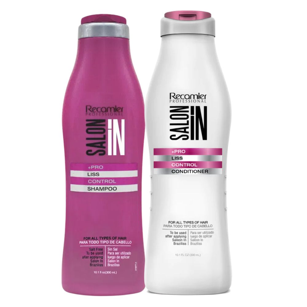 Recamier Salon In Shampoo y Acondicionador Liss Control (2 Pack)