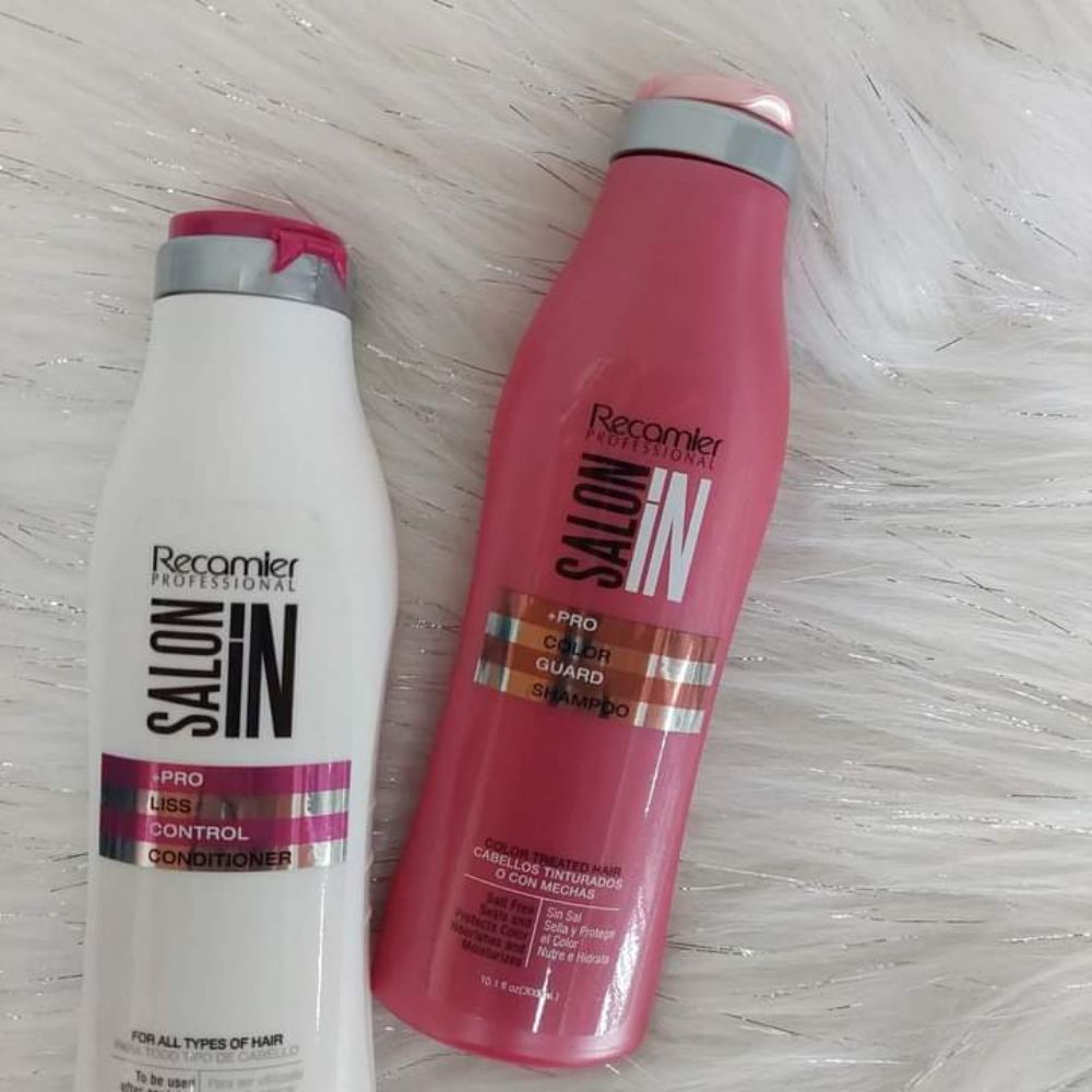 Recamier Salon In Shampoo y Acondicionador Liss Control (2 Pack)