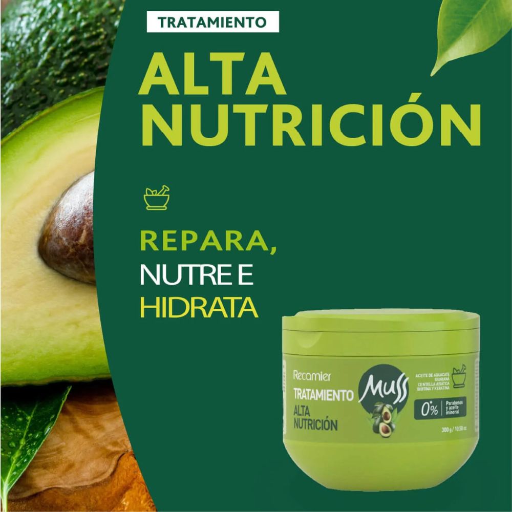 Muss Tratamiento Alta Nutricion pote 300gr