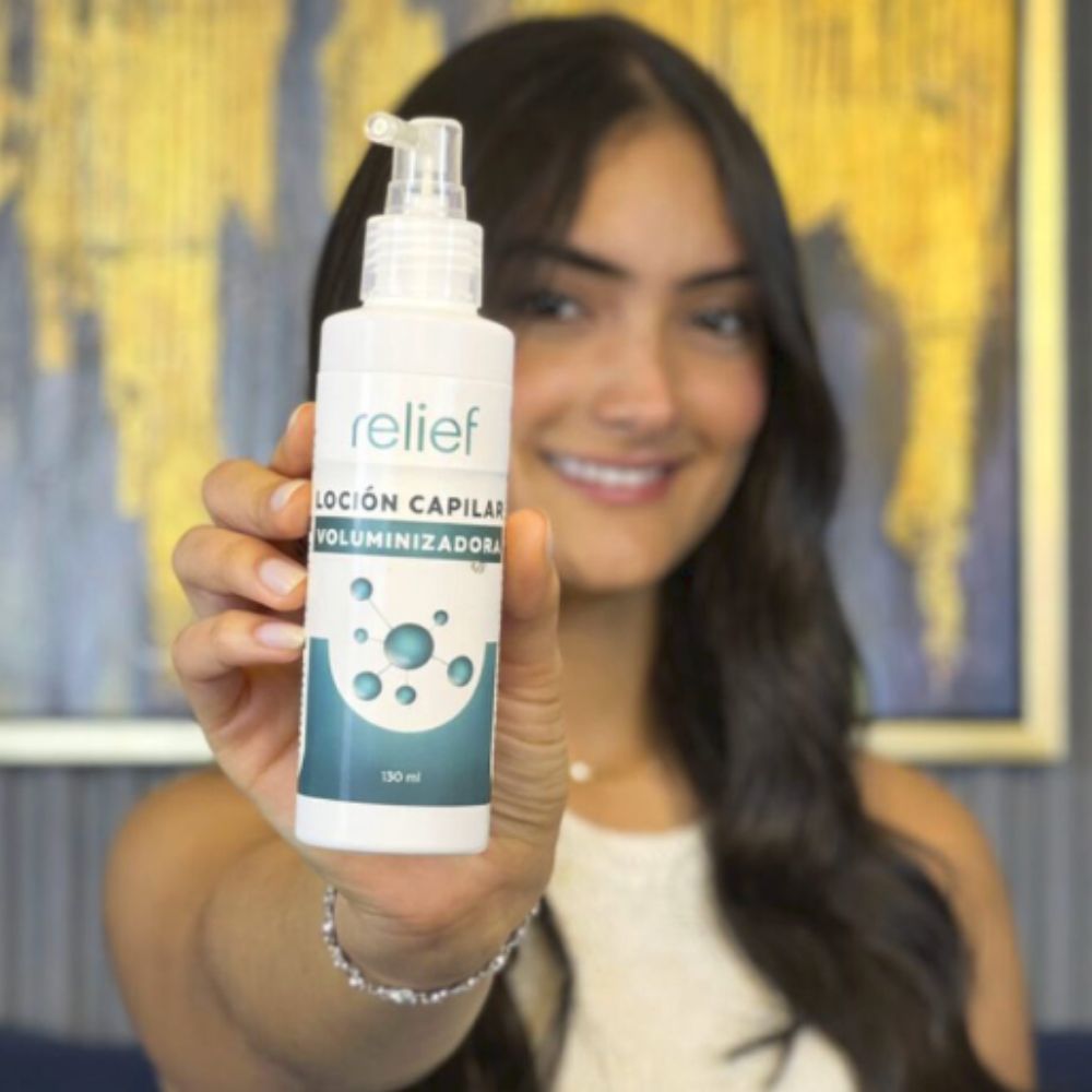LOCION CAPILAR VOLUMINIZADORA: para el crecimiento del cabello 130ml