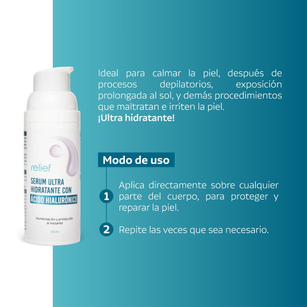 RELIEF SERUM ULTRA HIDRATANTE 50ML