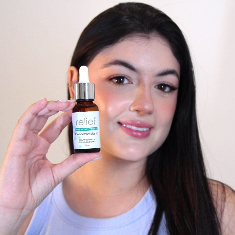 RELIEF DESPIGMENTANTE DE PIEL: Piel de Porcelana x30ml