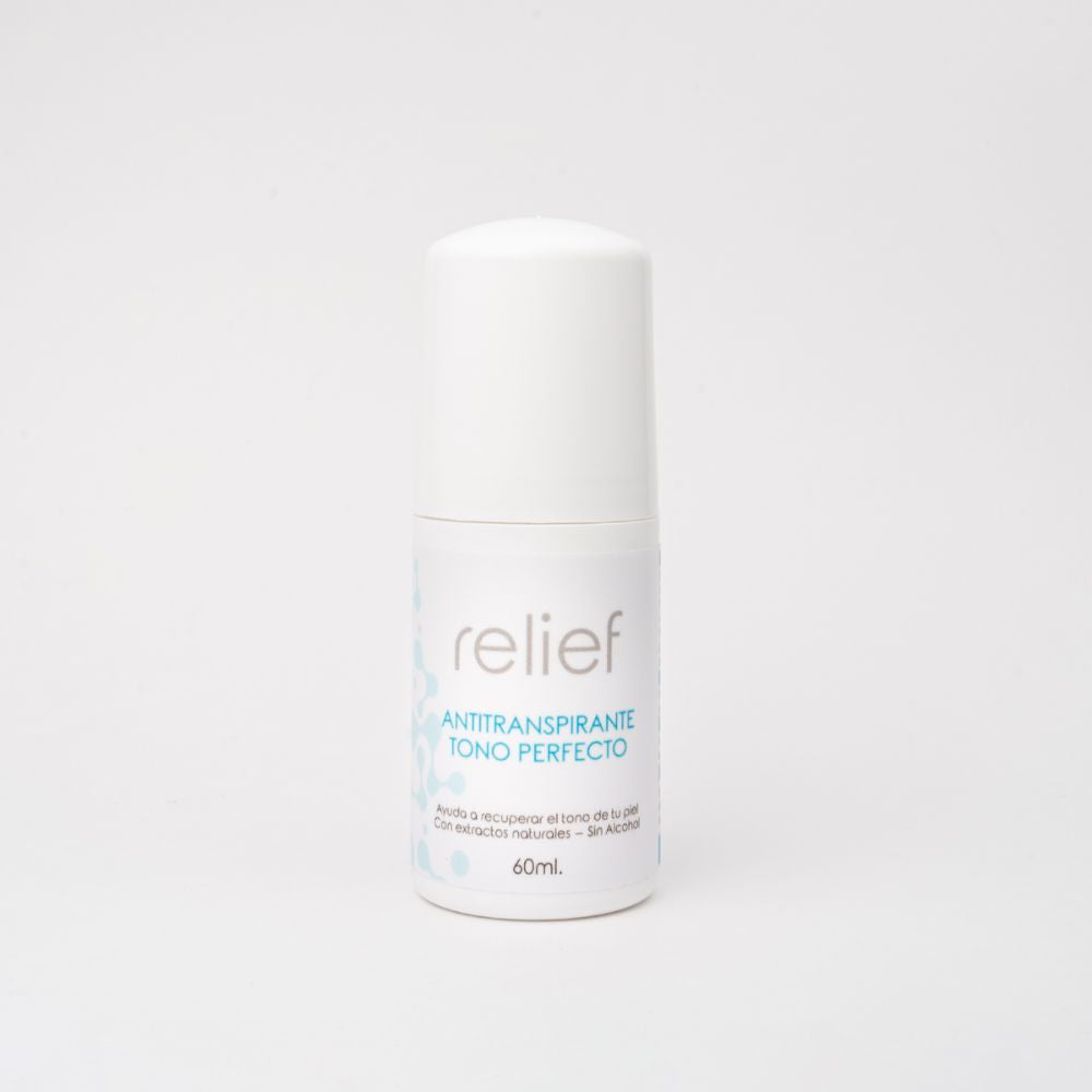 RELIEF KIT ACLARANTE DE AXILAS - Despigmentante de piel 30ml y antitranspirante 60ml (2 pack)