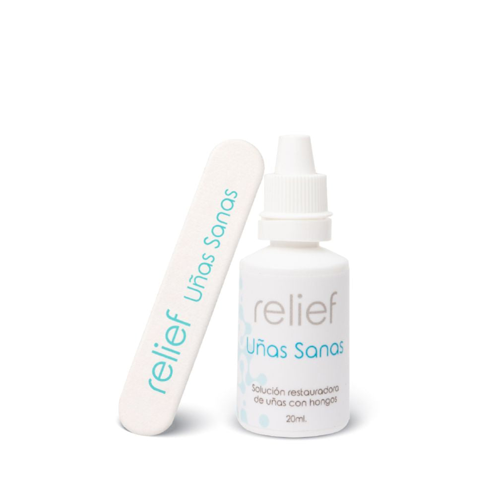 Relief Uñas Sanas: Gotas para hongos en las uñas 20ml
