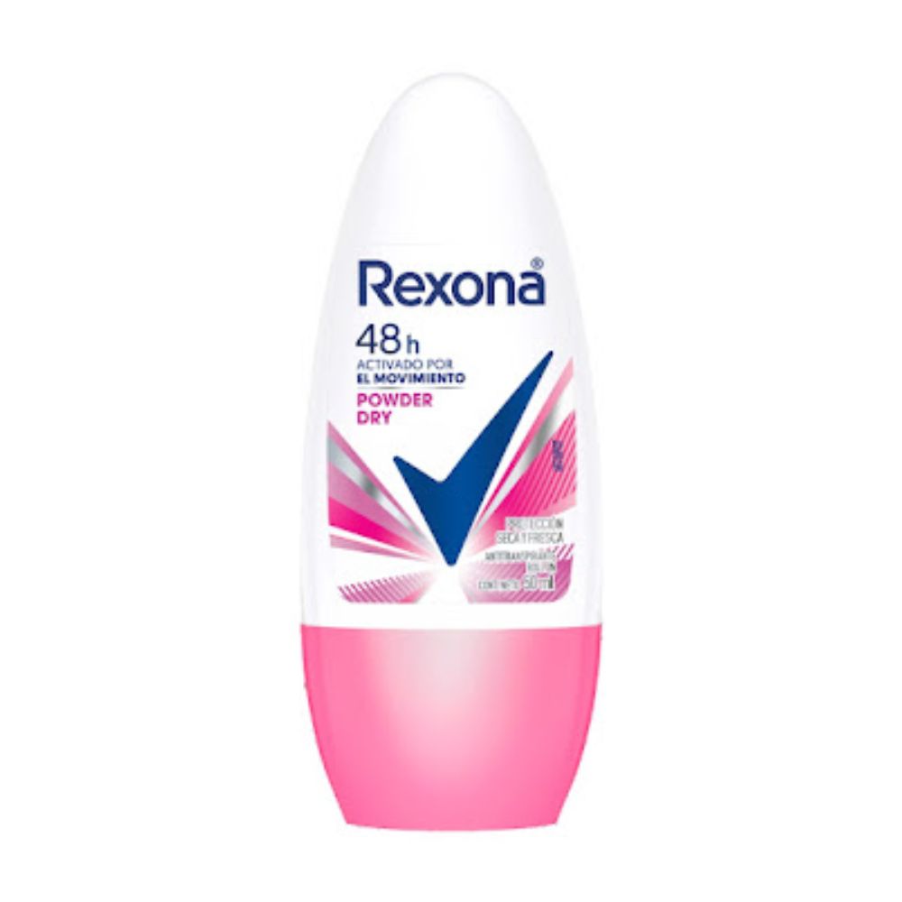 Rexona Antitranspirante Powder Dry 72h Roll On X 50 Ml