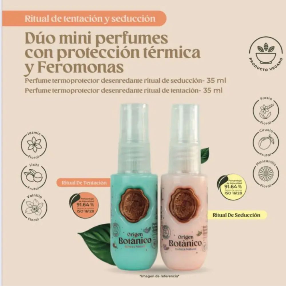 Ritual Botanico Mini perfume termoprotector con Feromonas x 35ml (2 pack)