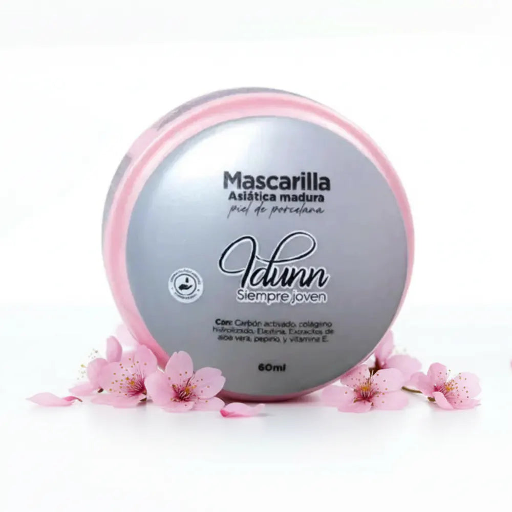 Idunn piel perfecta Mascarilla asiatica piel de porcelana (pieles maduras) x60ml