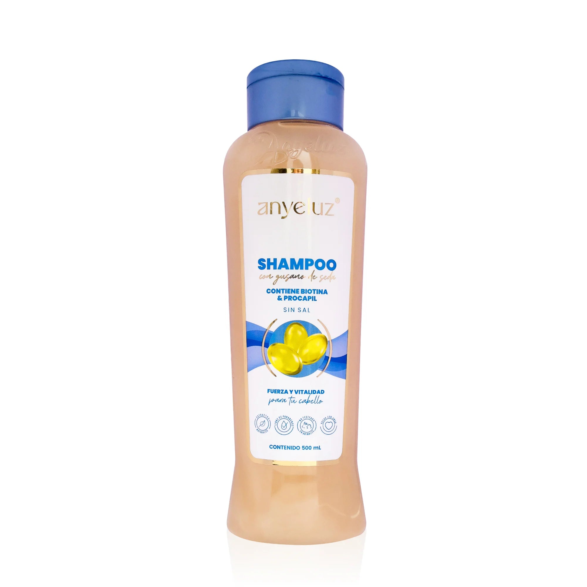 Anyeluz Silkworm Shampoo with Biotin 500 ml 