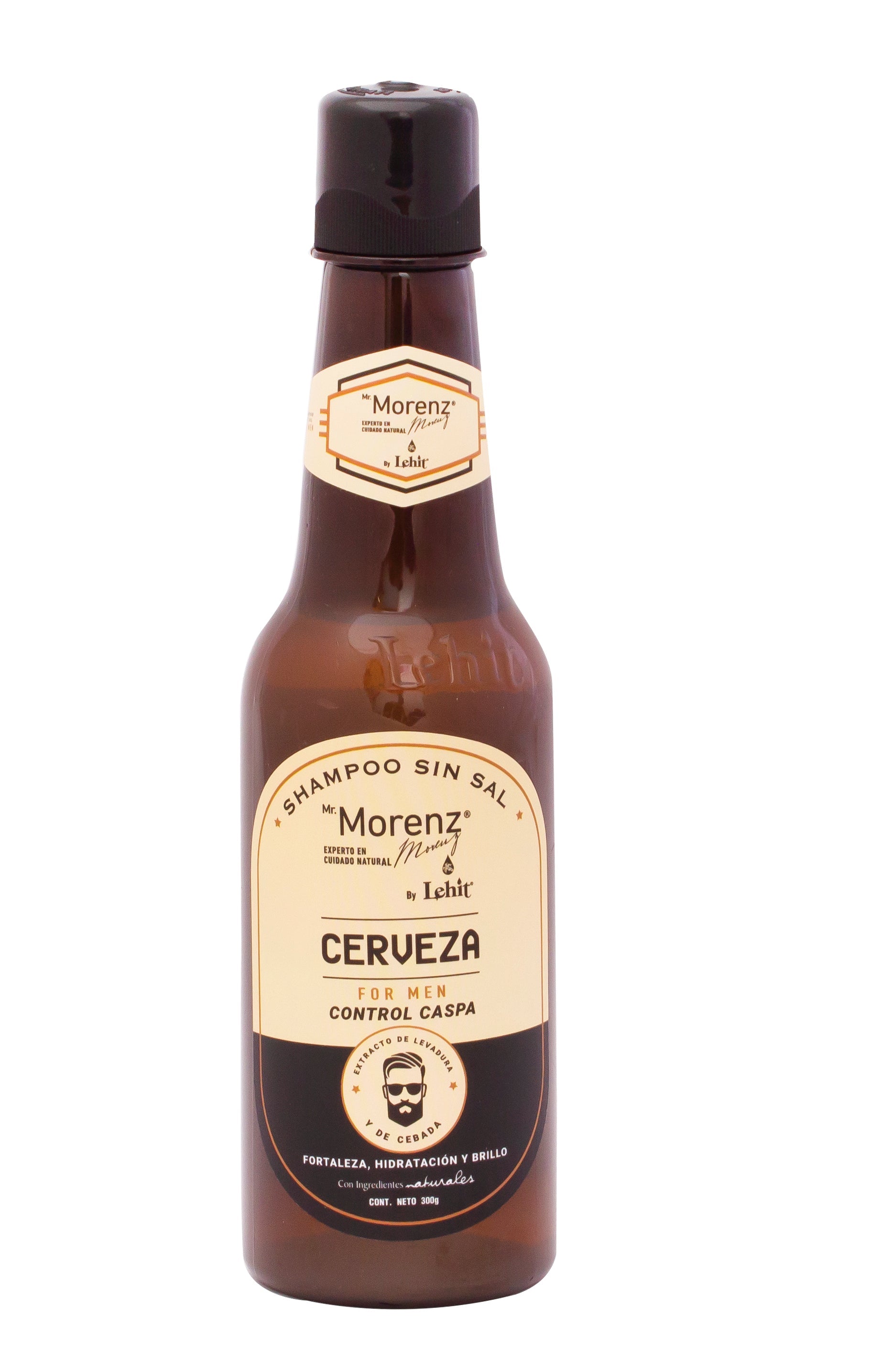 Lehit Shampoo para Hombre Mr.Morenz Control Caspa x300gr
