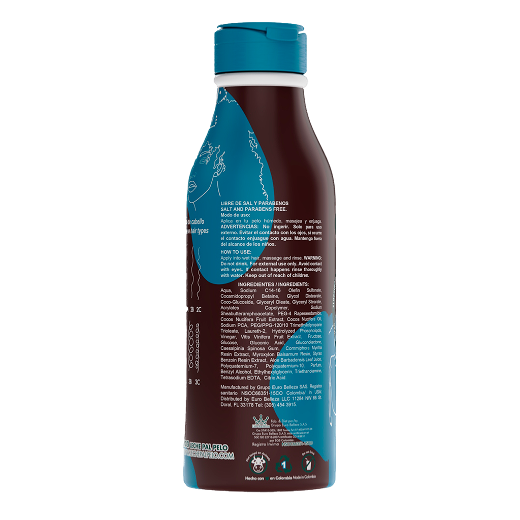 Milk Pal Hair Shampoo Specialized Curls and Waves 440ml Fulfillment