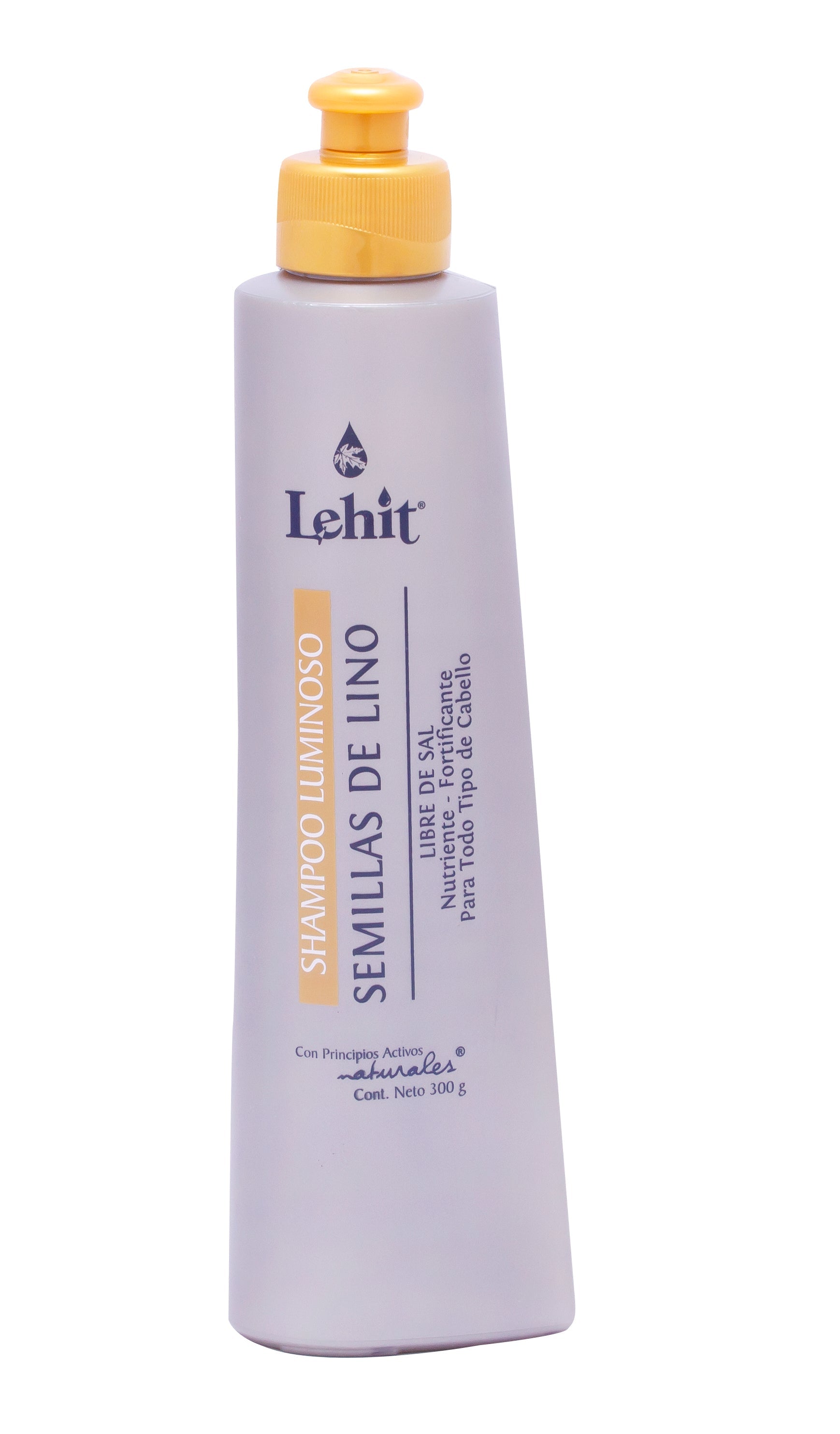 Lehit Shampoo Semillas de Lino Libre de Sal x300gr