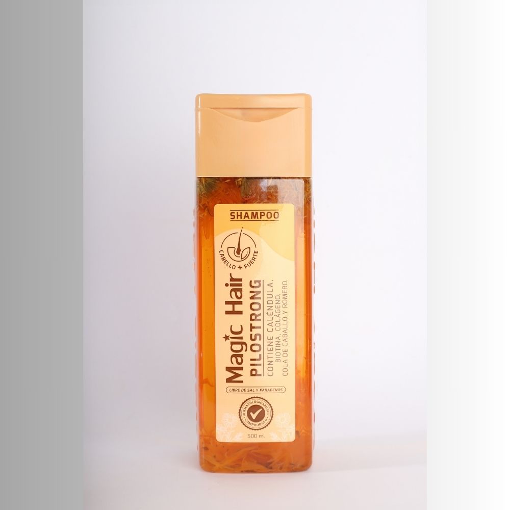 Magic Hair Shampoo Caida Cabello Pilostrong Con Caléndula x500ml