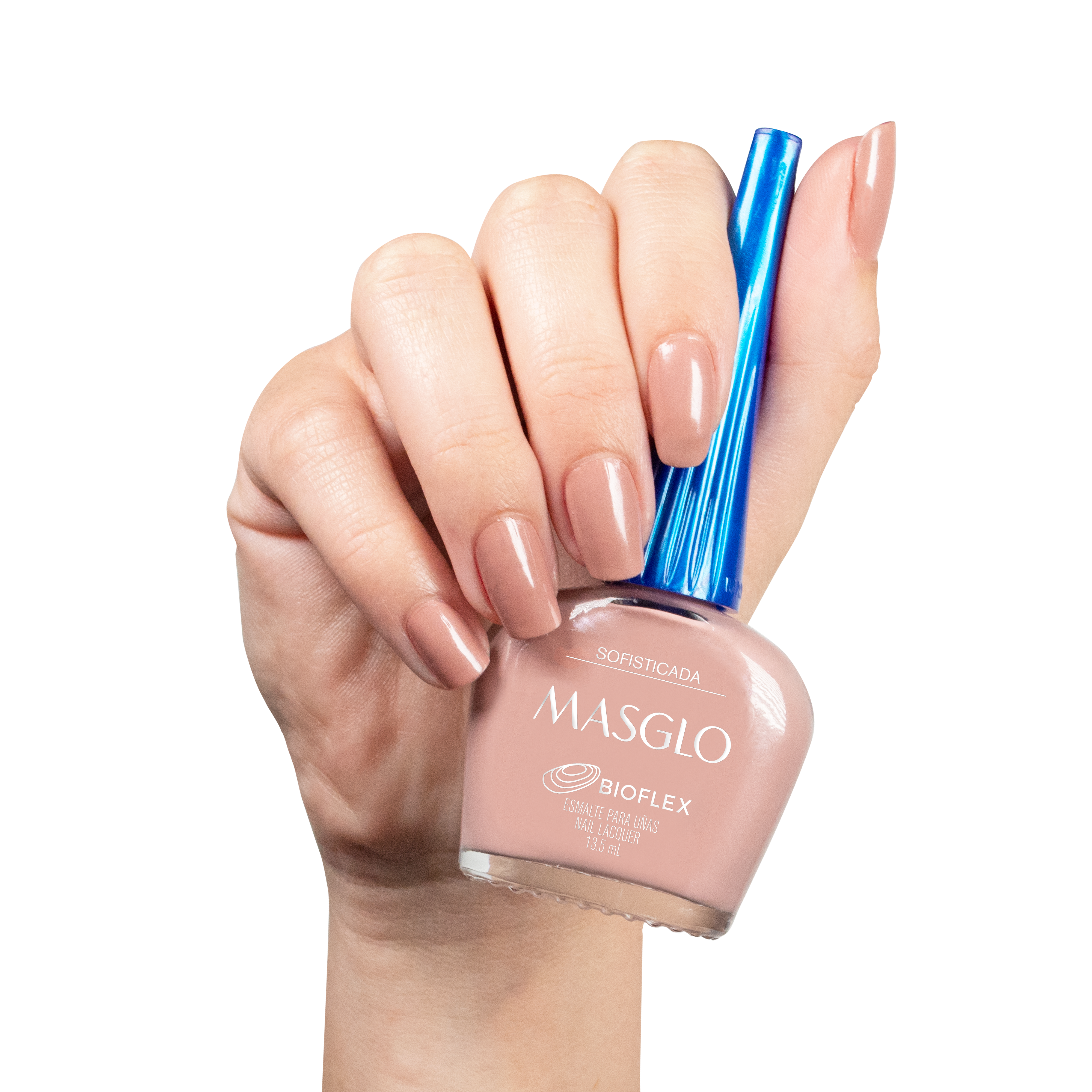 SOFISTICADA - ESMALTE TRADICIONAL PERLADO MASGLO 13,5 ML - GAMA MARRON