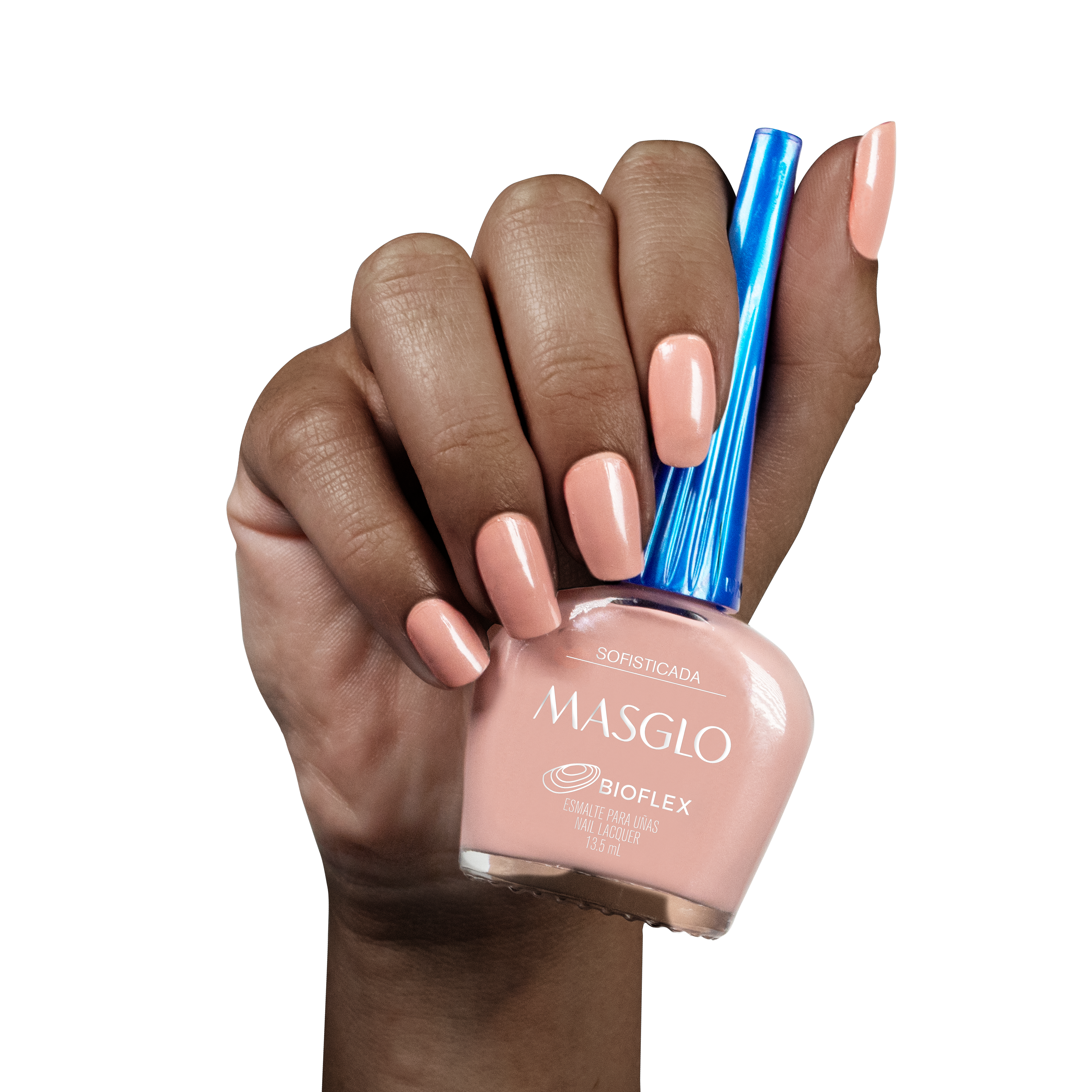 SOFISTICADA - ESMALTE TRADICIONAL PERLADO MASGLO 13,5 ML - GAMA MARRON