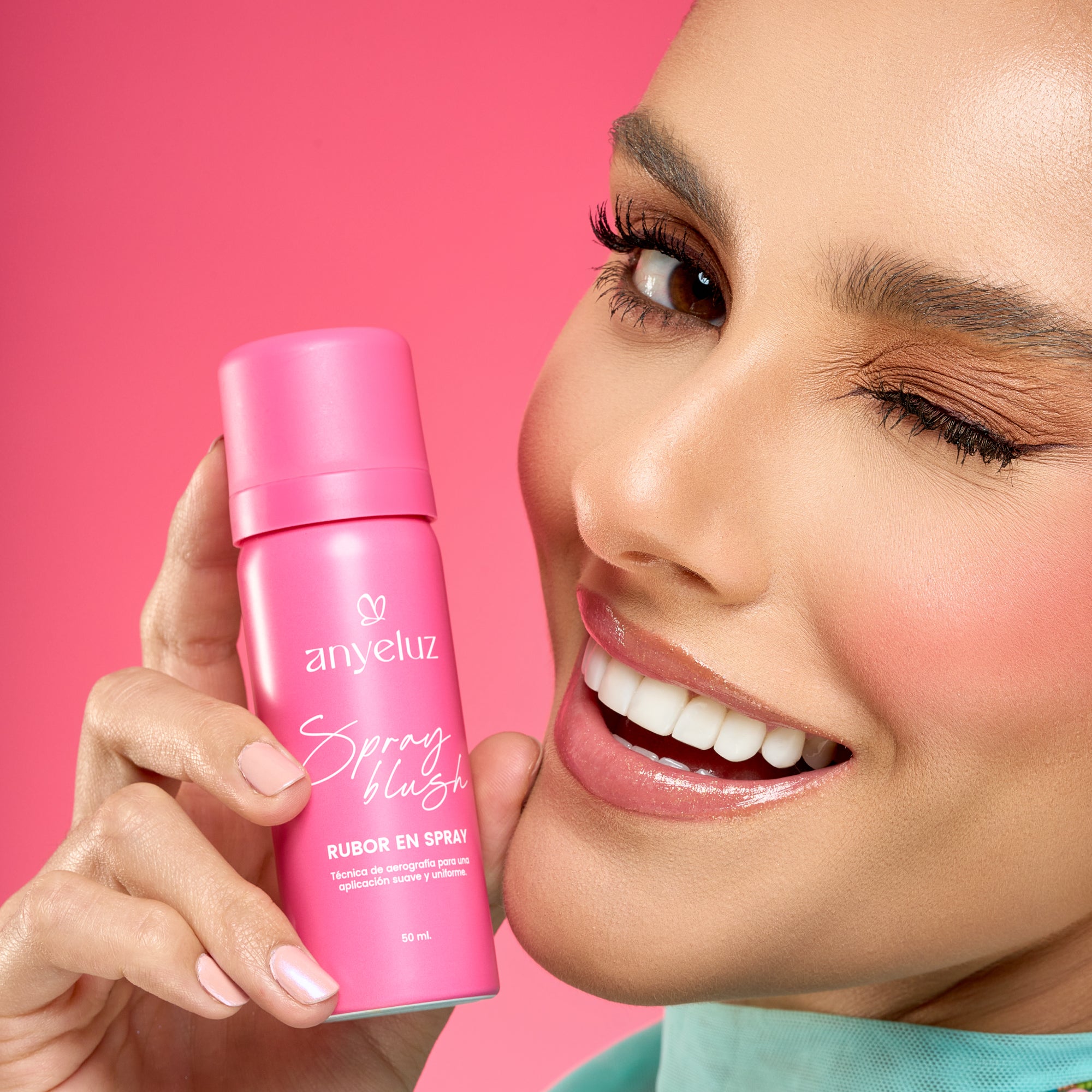 ANYELUZ MAKEUP SPRAY BLUSH RUBOR EN SPRAY 50ml