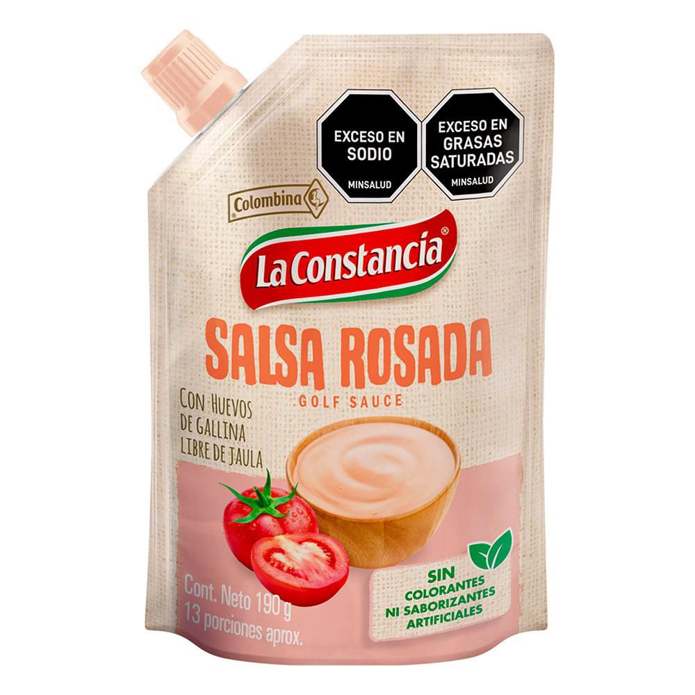 LA CONSTANCIA SALSA ROSADA DOY PACK x 190gr