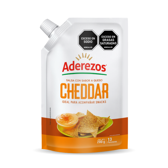 Aderezos Salsa con Sabor a Cheddar x200