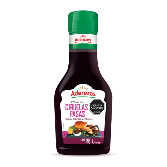 Aderezos Salsa de Ciruelas Pasas 280gr