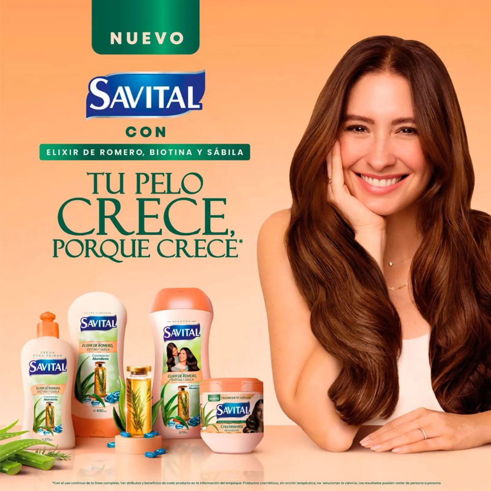 Savital Crema De Peinar Elixir De Romero X 275ml