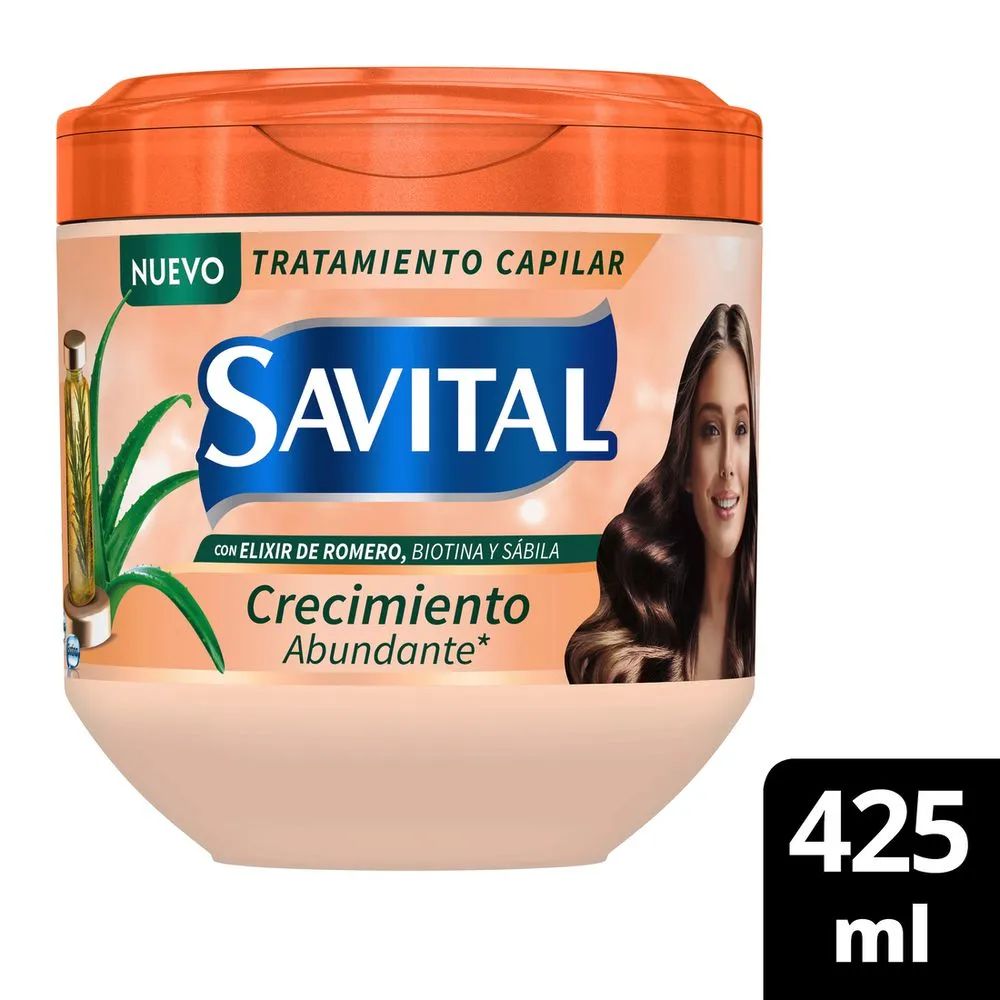 Savital Tratamiento Crema Elixir De Romero X 425ml