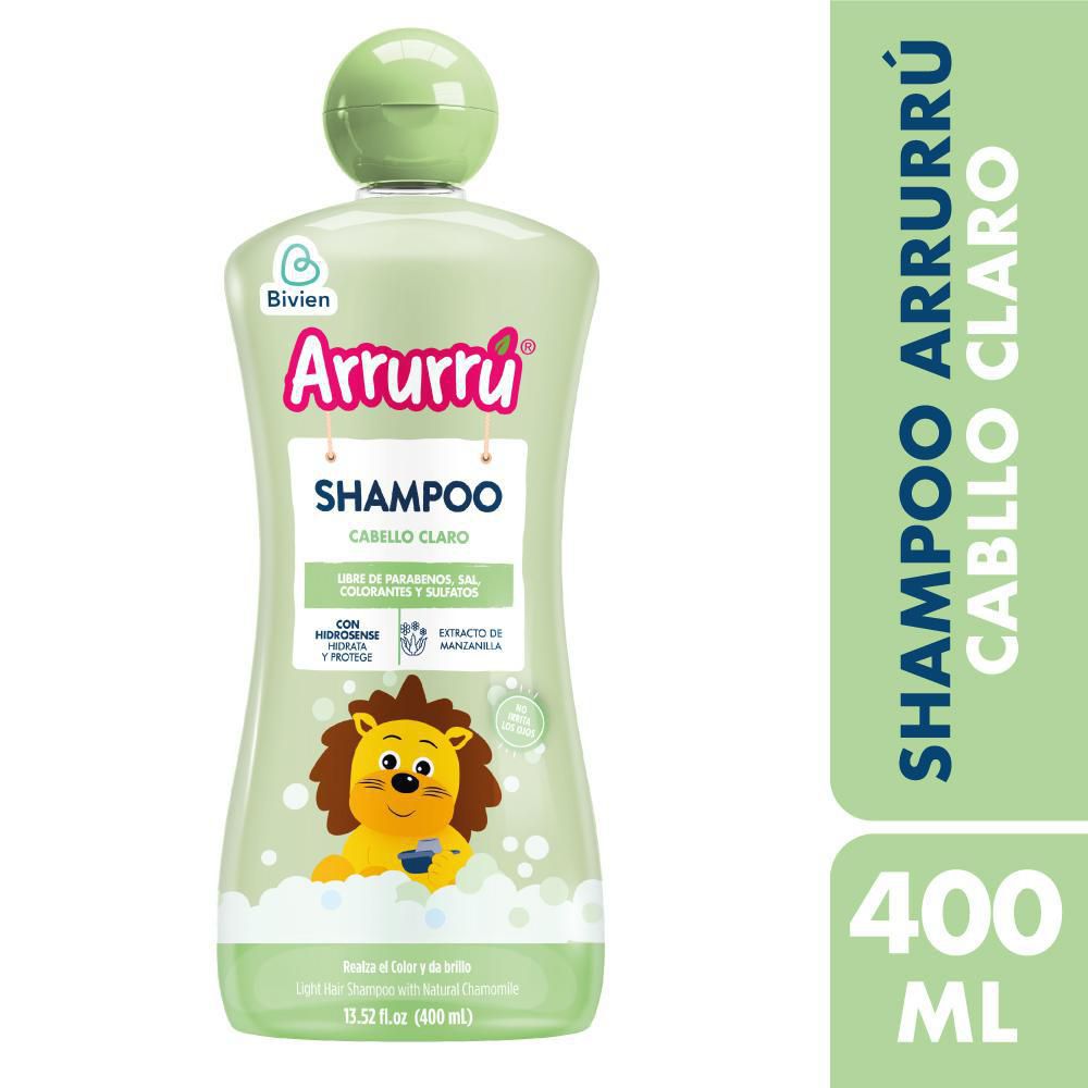 ARRURRU Baby Shampoo LIGHT HAIR (400 ml)