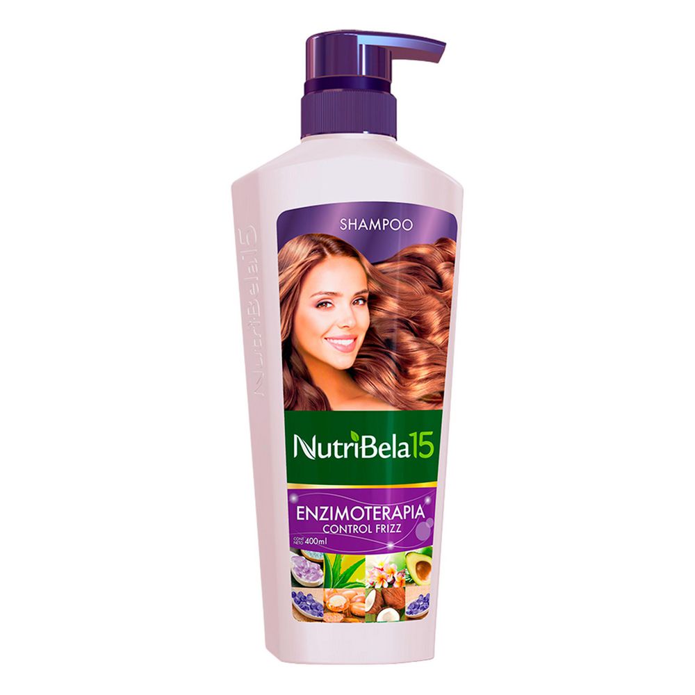Nutribela Shampoo Enzimoterapia Control Frizz x 400ml