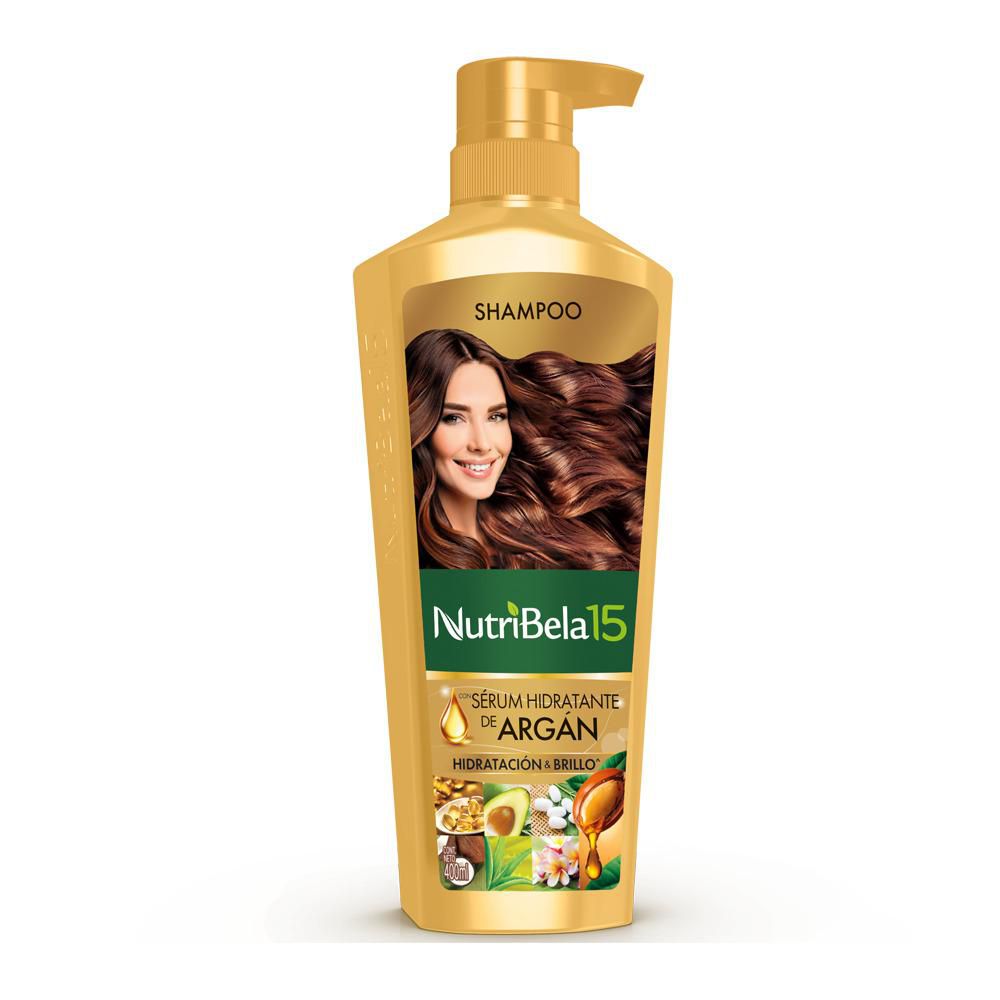 NUTRIBELA Shampoo Serum Hidratante de Argan 400ml