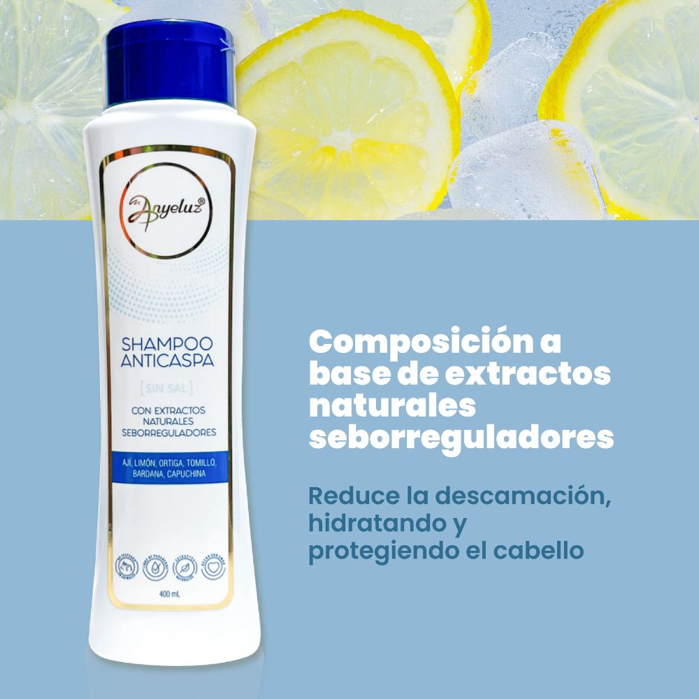 Anyeluz Anti Dandruff Shampoo 400mL