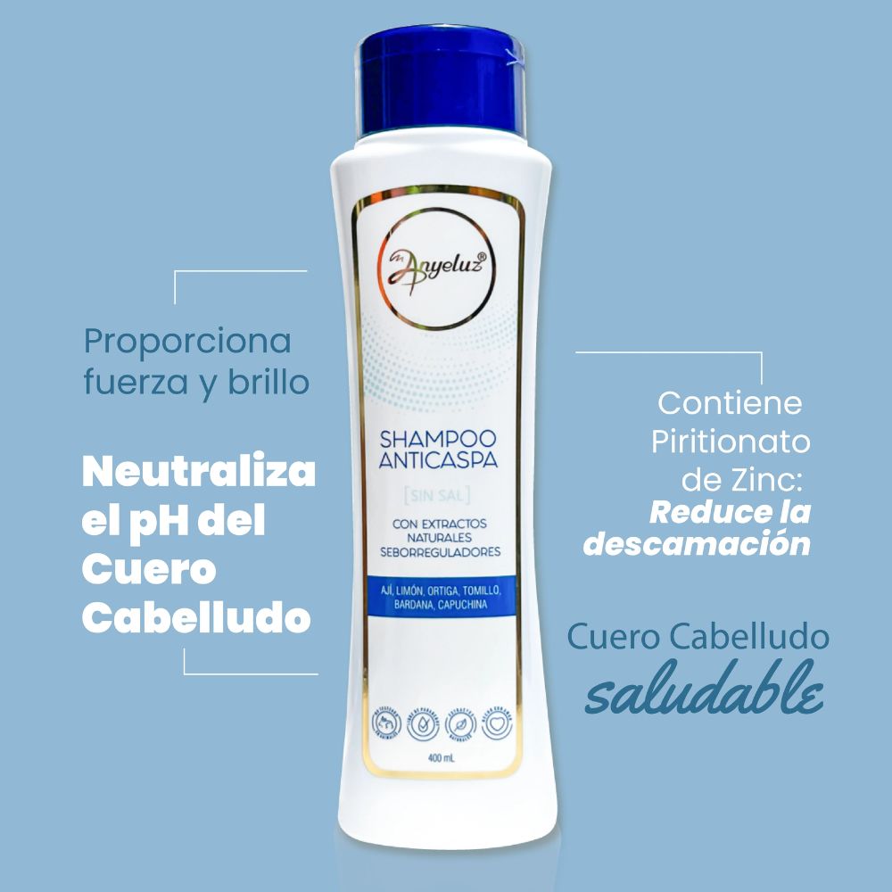 Anyeluz Anti Dandruff Shampoo 400mL