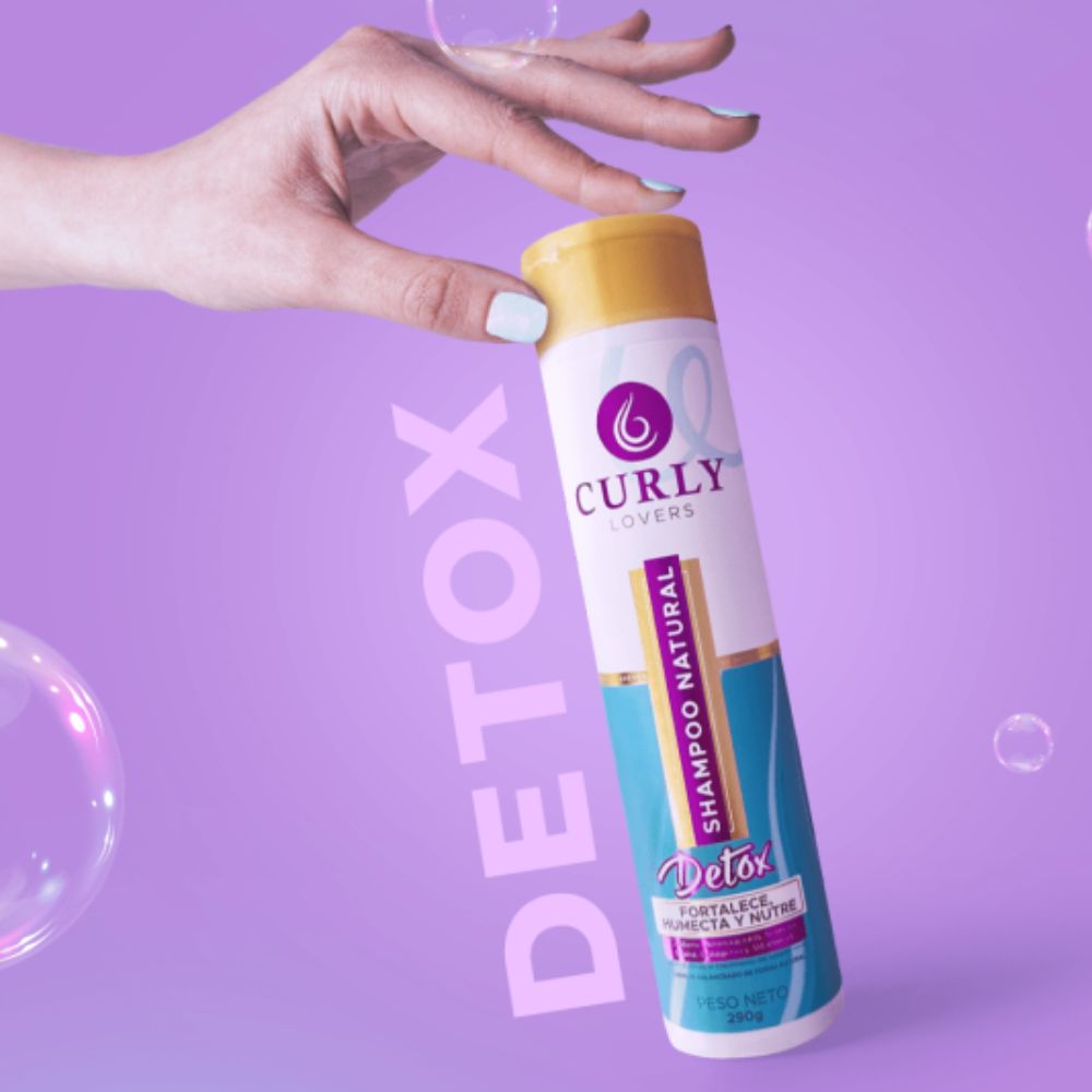 Curly Lovers Shampoo Detox 290gr