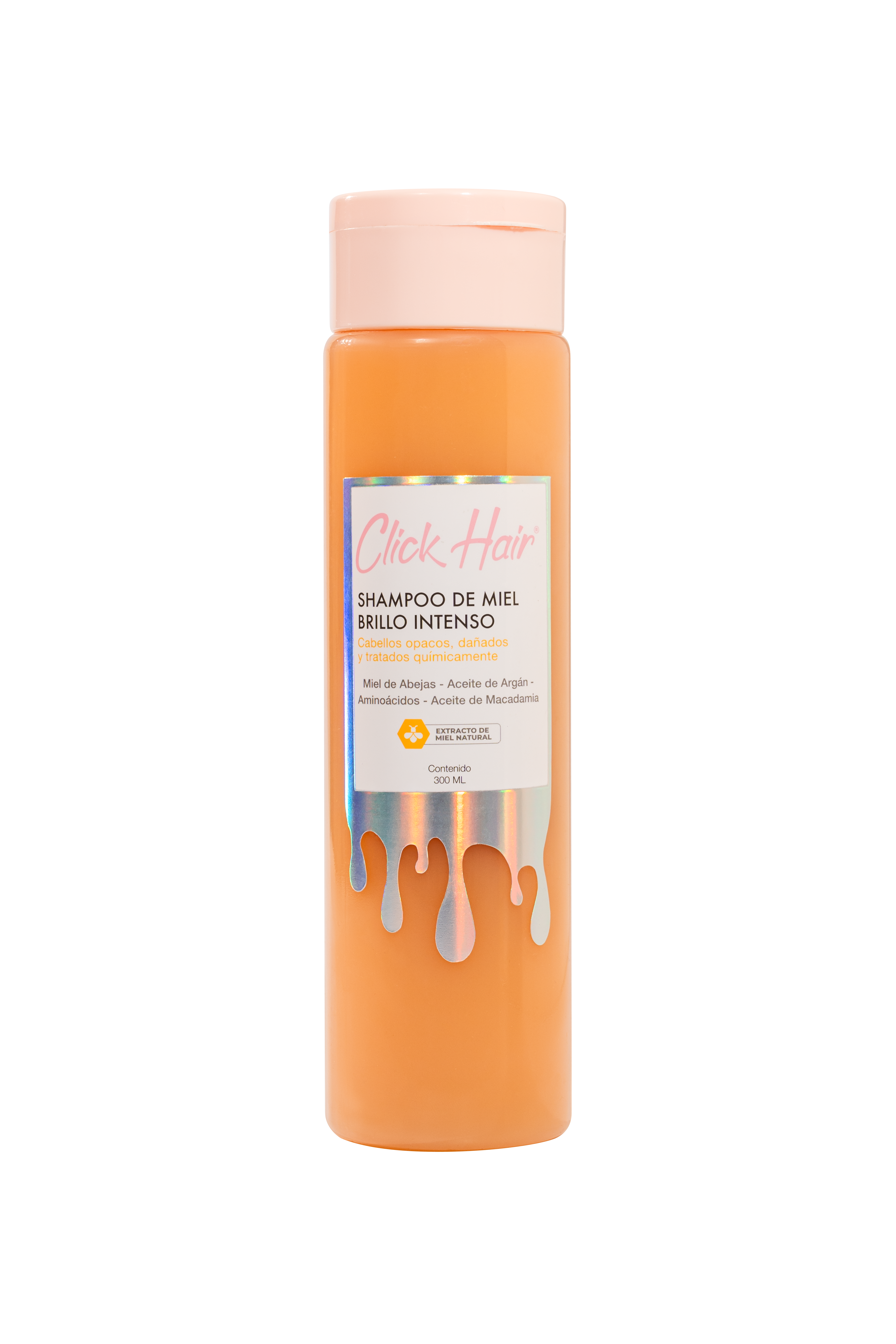CLICK HAIR SHAMPOO DE MIEL BRILLO INTENTO