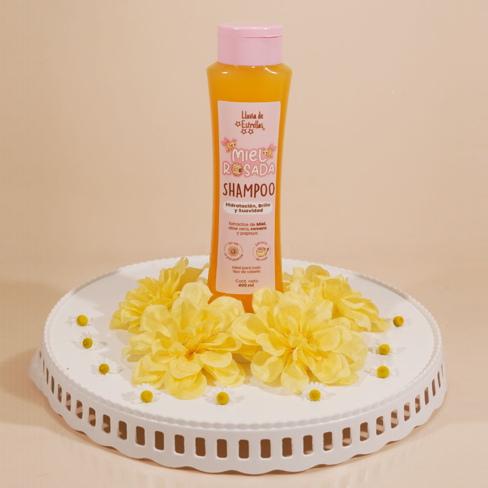 LLUVIA DE ESTRELLAS SHAMPOO MIEL ROSADA 400ml