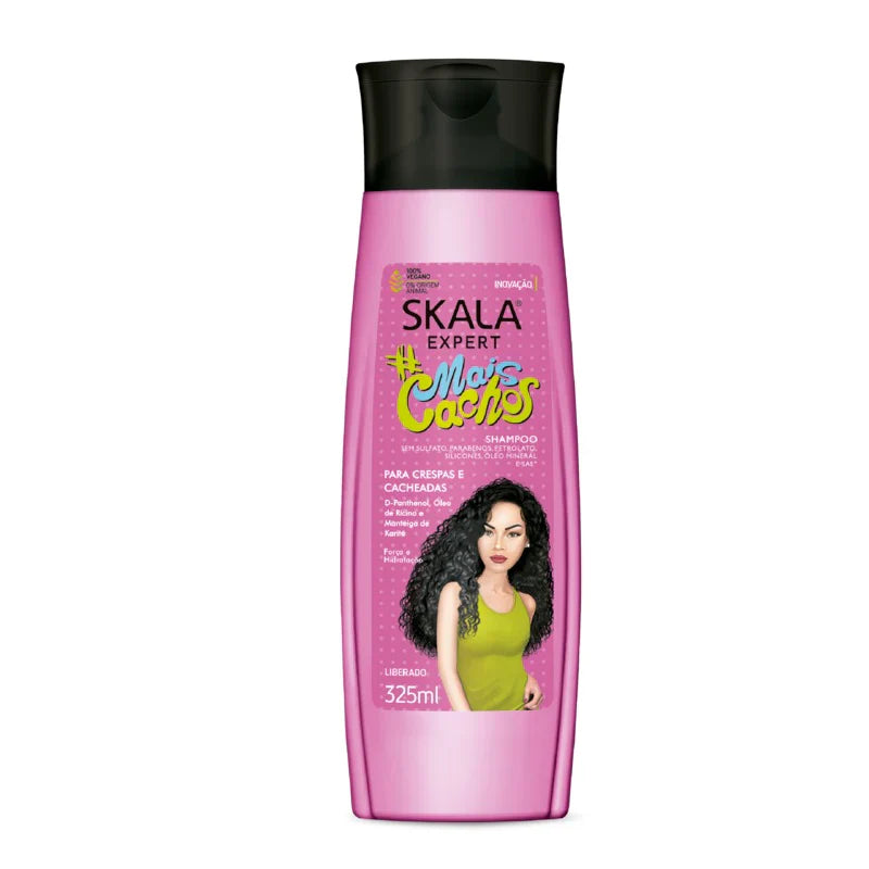 Skala Shampoo mais cachos Para crespas 325mL