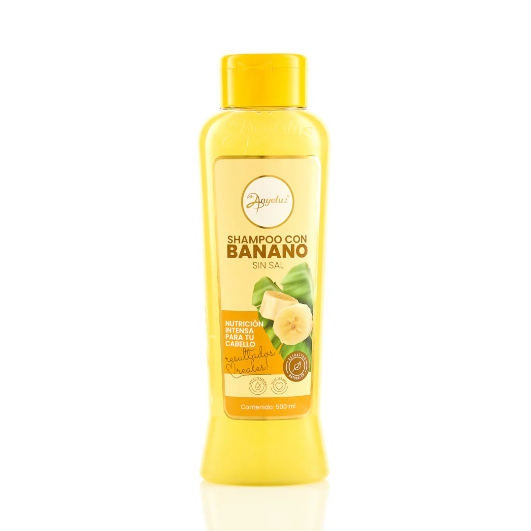 Anyeluz shampoo de banano x500ml