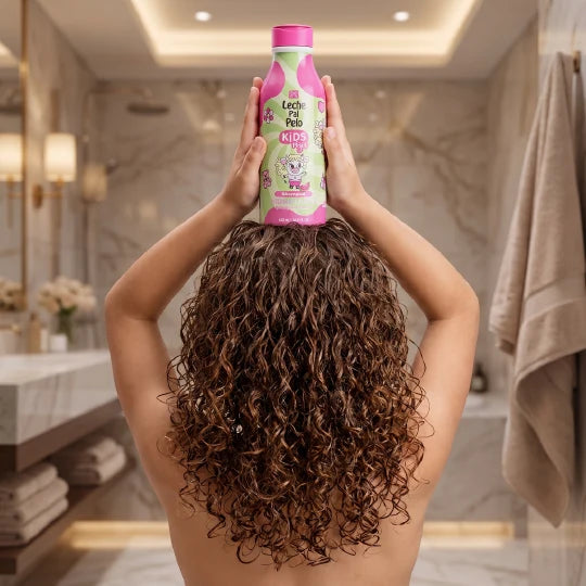 DESCUENTO - Leche pal Pelo Shampoo Kids Rizos Hidratante 440ml