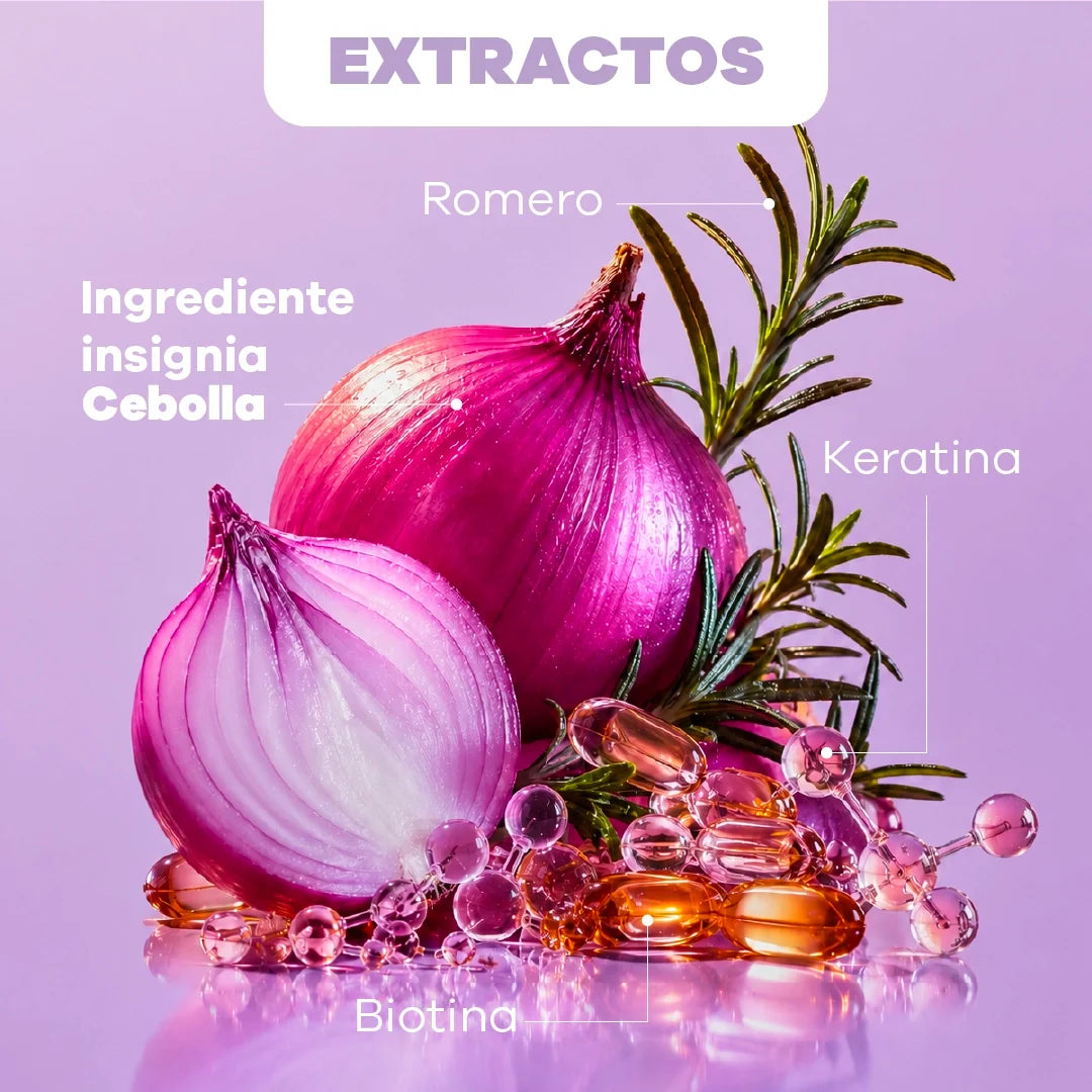 DESCUENTO - Lisovital: Shampoo con Keratina | Sistema Anti-Frizz - 500ml