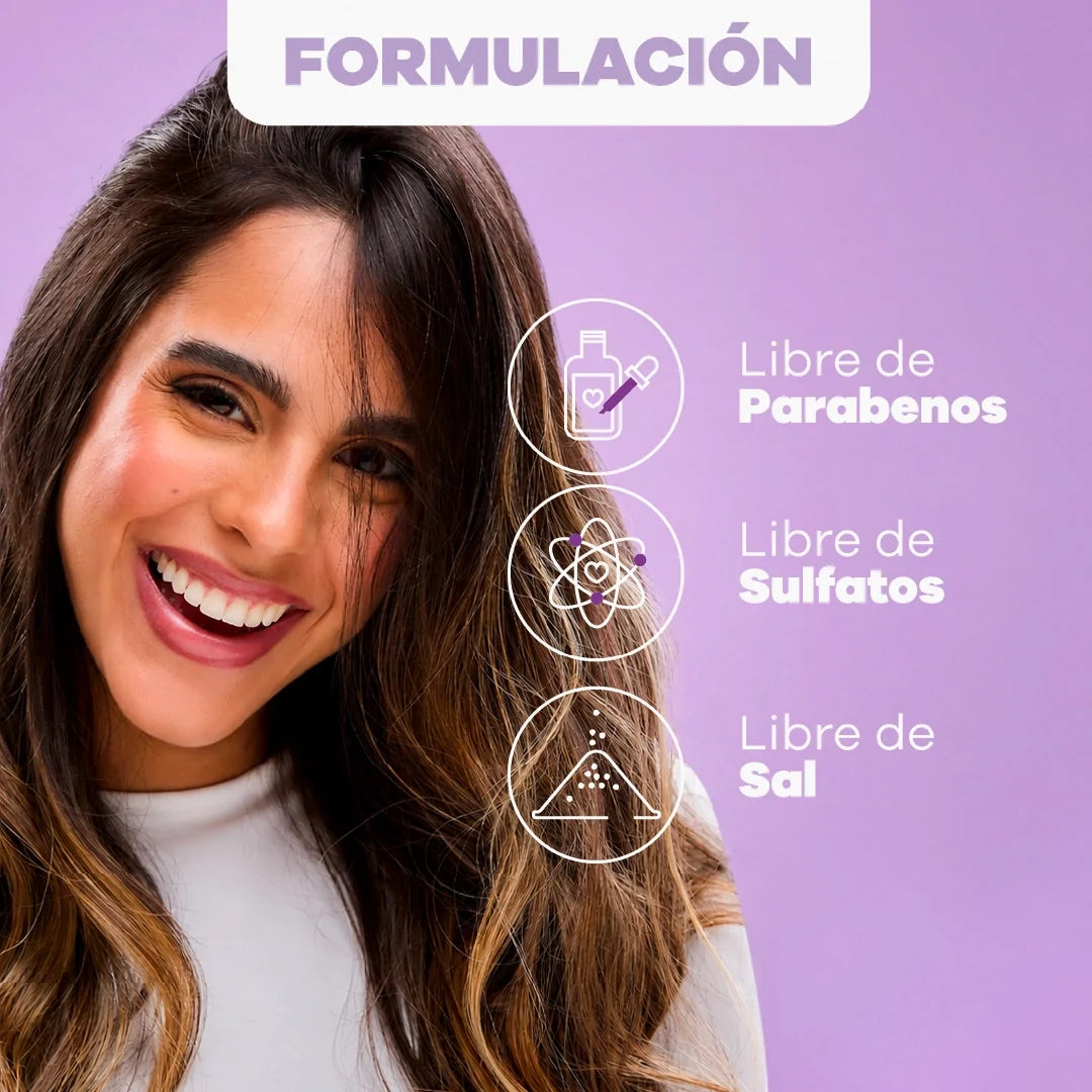 DESCUENTO - Lisovital: Shampoo con Keratina | Sistema Anti-Frizz - 500ml
