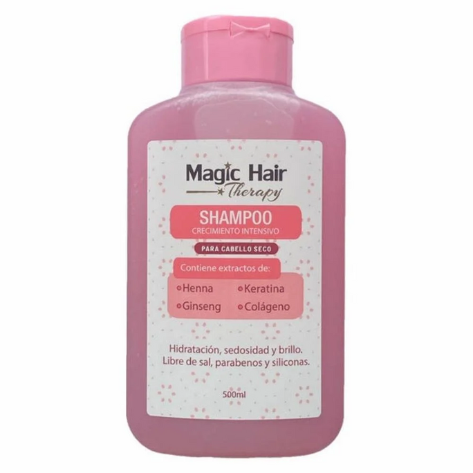 Shampoo  Crecimiento Cabello seco Magic Hair. - Shampoo Crecimiento Magic Hair sin sal