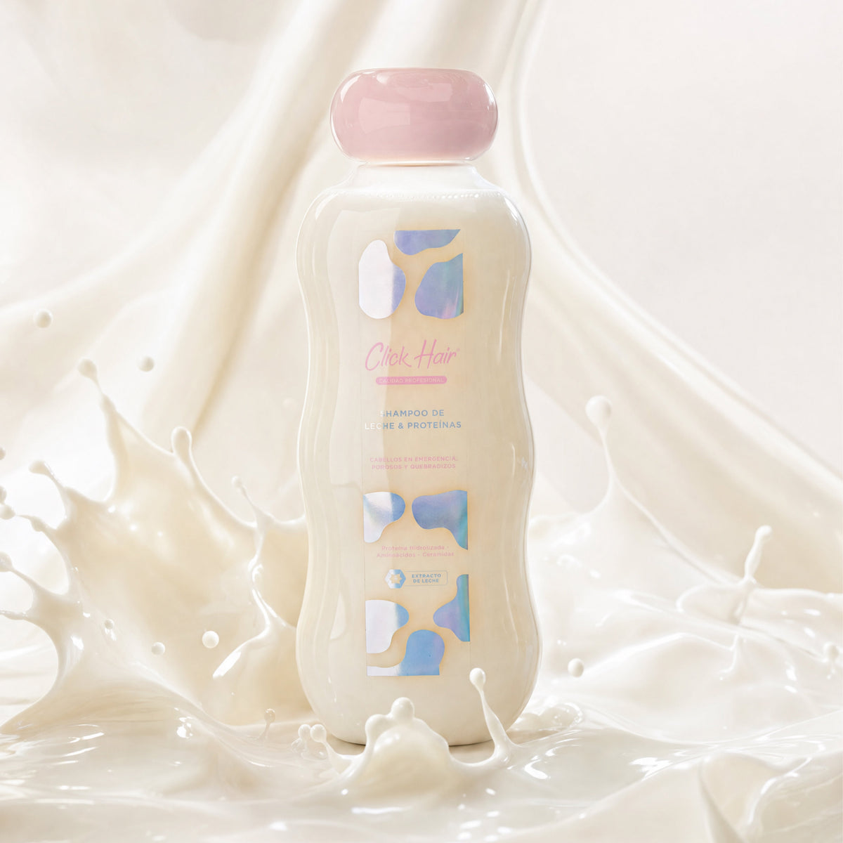 Click Hair Shampoo de Leche y Proteinas 300ml
